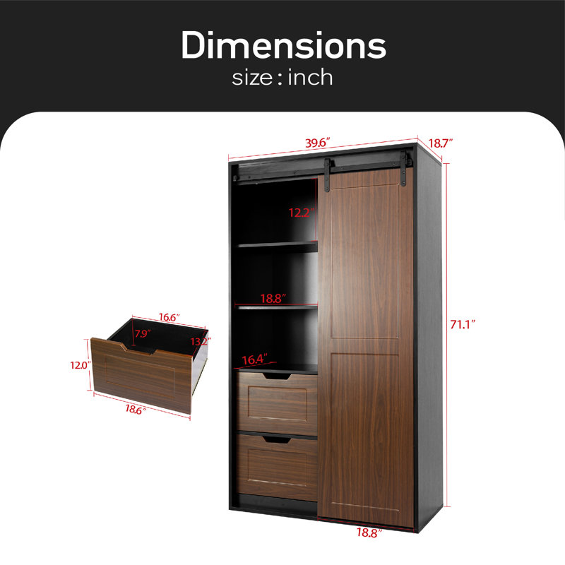Willemien Armoire, Brown