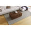 Table basse 47,2 po avec 2 tiroirs et 2 rangements cachés-375524377