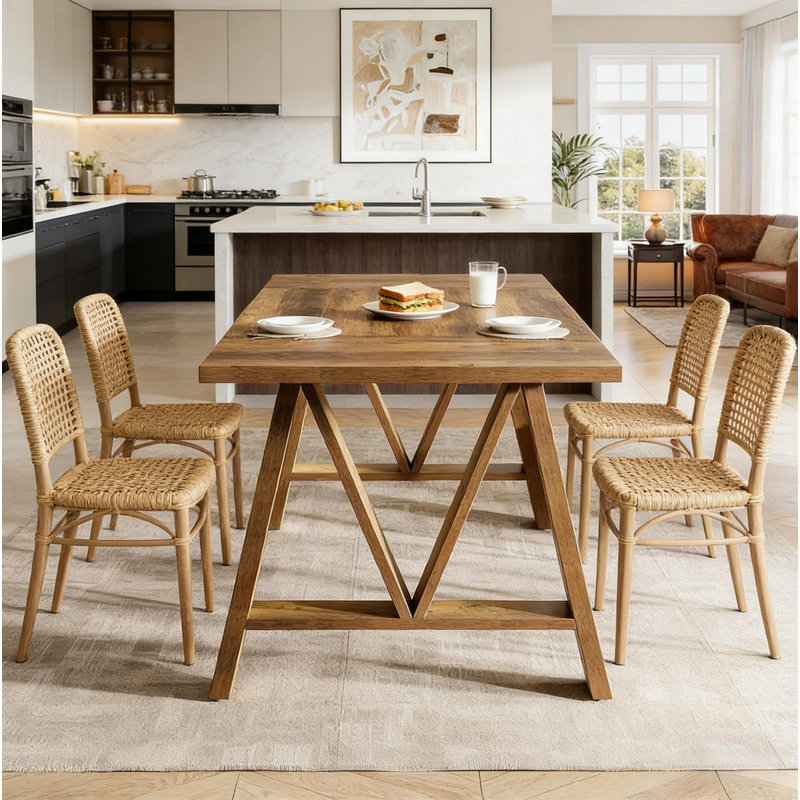 Stylish Kitchen Table,Rectangular Dining Table,Greeting Table