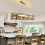 Lustre moderne 20 lumières à intensité variable avec détails en cristal Kacy-1074812953-1127449443