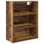  Highboard Old Wood 69.5 X 32.5 X 180 Cm Engineered Wood-1656039079