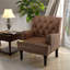 Faux Leather Lounge Chair-122144010