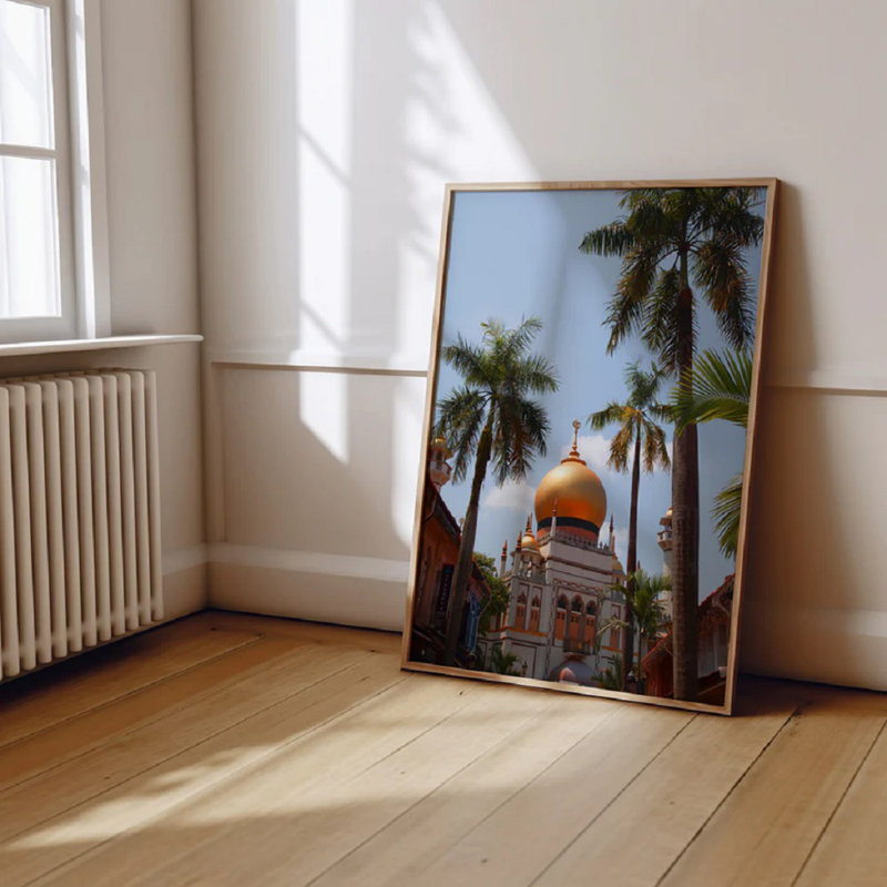 Singapore Travel Print 1, 30cm H x 21cm W