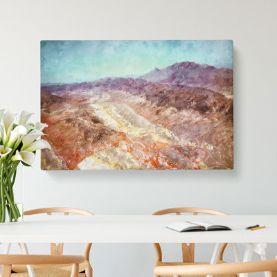 Nevada Desert - Wrapped Canvas Print