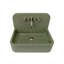Newterra Handmade Concrete Wall/Vessel 22" Bathroom Sink-1651195018-1651195017