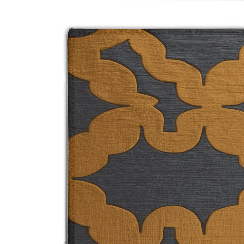 Tapis intérieur et extérieur rose Trellis, Rectangle 4pi x 6 pi