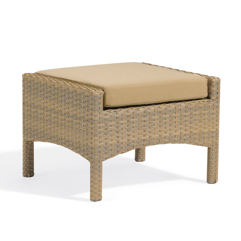 Repose-pieds extérieur avec coussins sunbrella Harpersfield