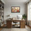 Animaux, papillon et fleurs avec motif d'abeille-2013885940