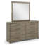 Ensemble de chambre à coucher moderne à panneau tapissier brun clair-1025695658-1025695656