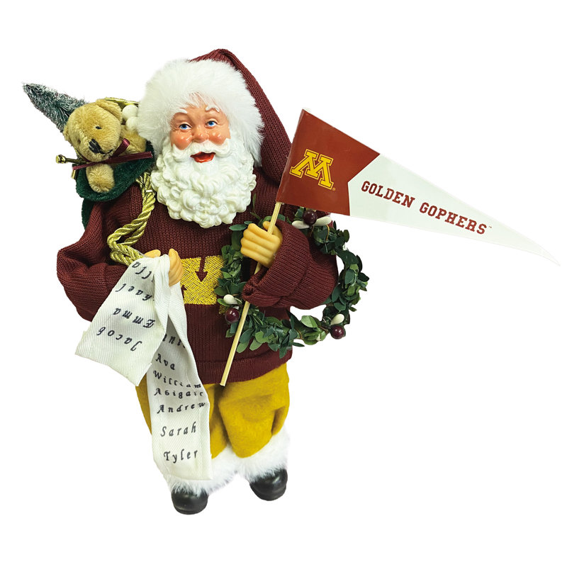 NCAA 12 "College Spirit Proud Santa, Golden Gophers du Minnesota