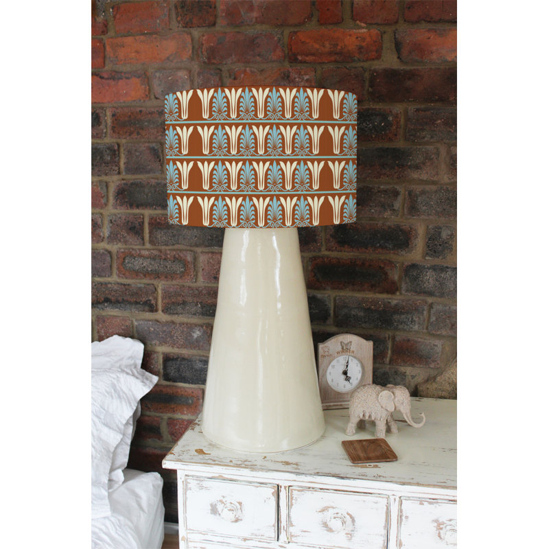 Drum Cotton Lamp Shade ( Uno ), 22cm H x 25cm W x 25cm D