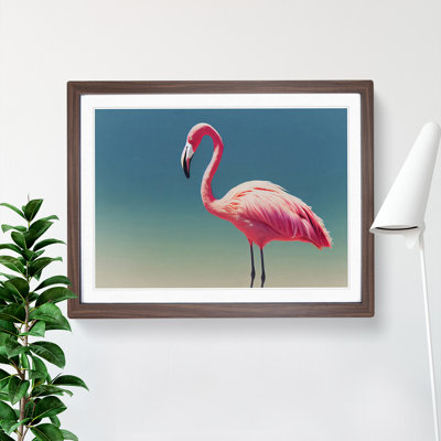 Soulful Flamingo - Framed Print