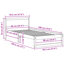 Solid Wood Bed