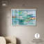 Décoration murale bleue Azure Tide IV Shadowbox par Art Remedy, cadre blanc, 46 x 31-552325625-552325631