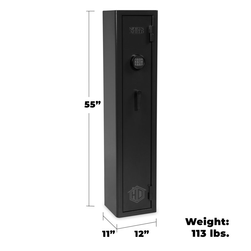 Home Defense Series 4-Gun Fire Rated Safe with Electronic Lock