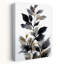 «Elegant Leaves», art moderne abstrait, plante naturelle-129005005