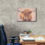 «Highland In The Winter Fog» par Nathan Larson, art mural sur toile-631994196