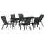 Eliezel 6 - Person Patio Dining Set with Rectangular Table-711862692