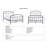 Bernel Metal Slat Bed-466514280-466514281