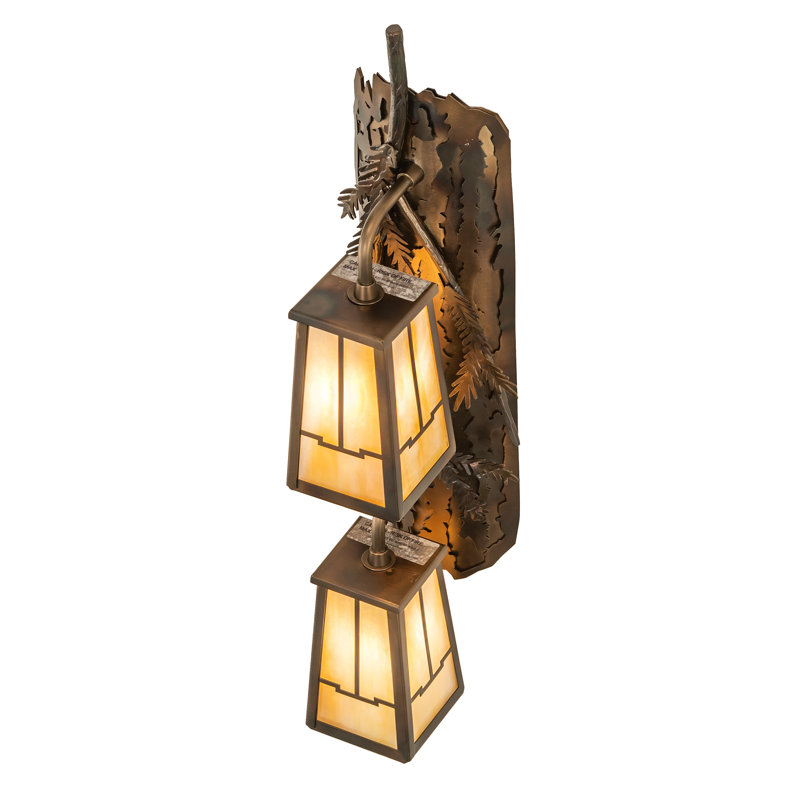Rustic Lodge 2 - Light Armed Sconce