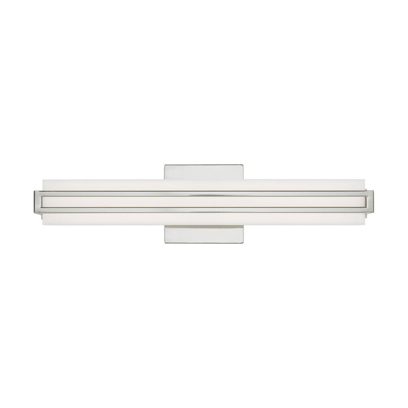 Itzayana Dimmable LED Bath Bar, Polished Chrome