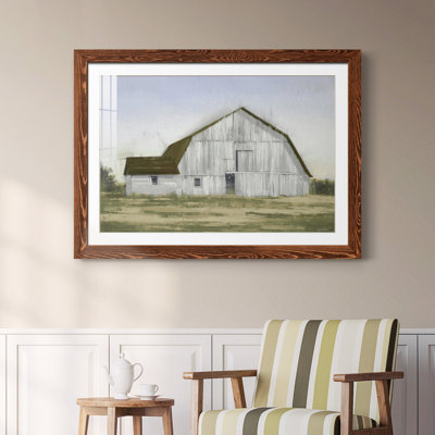 Barn II - reproduction de photo sur papier encadrée