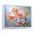White Floater Framed