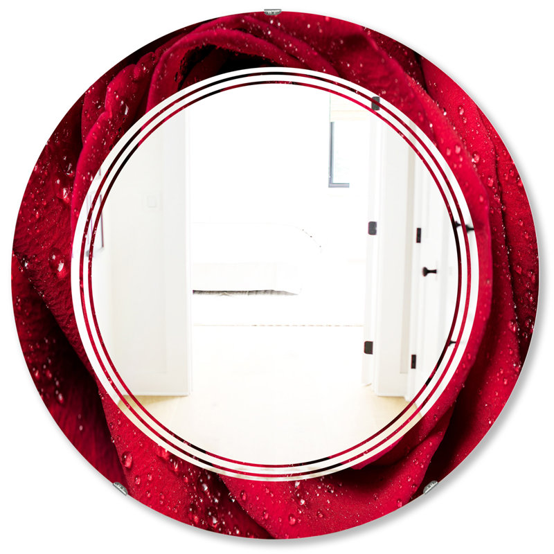 Miroir mural triple sans pétales Triple C, H 31,5 po x l po