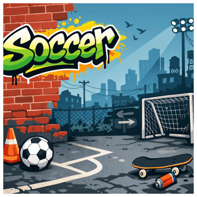 Tapis de bain Urban Soccer