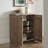 Castleton 31" Wide Industrial Rustic Farmhouse Solid Wood Shoe Cubbie Cabinet