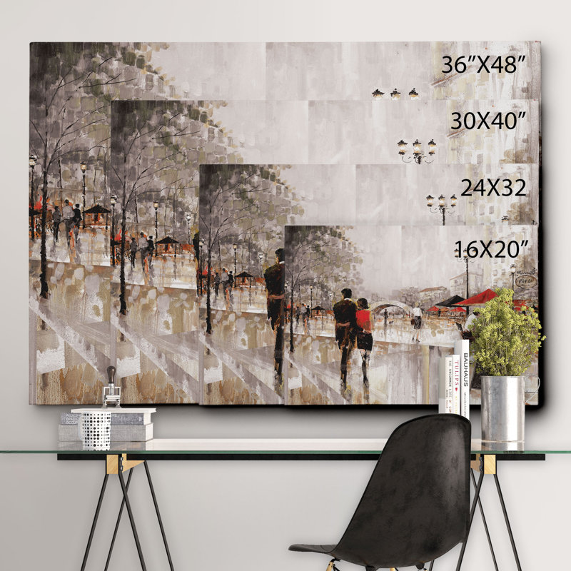 Reproduction sur toile « Charm » Arianie, H 30 po x l 40 po, Toile tendue, Sans cadre