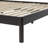 Boho Curved Rattan Headboard King Bed-812332072