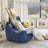 Oversized Bean Bag Chair for Adults, 2-Seater Loveseat Sofa, Bean Bag Couch with Filler Giant Living Room Bean Bag Chair with Pocket, Big Lazy Sofa Accent Chair for Gaming, Reading-382002053