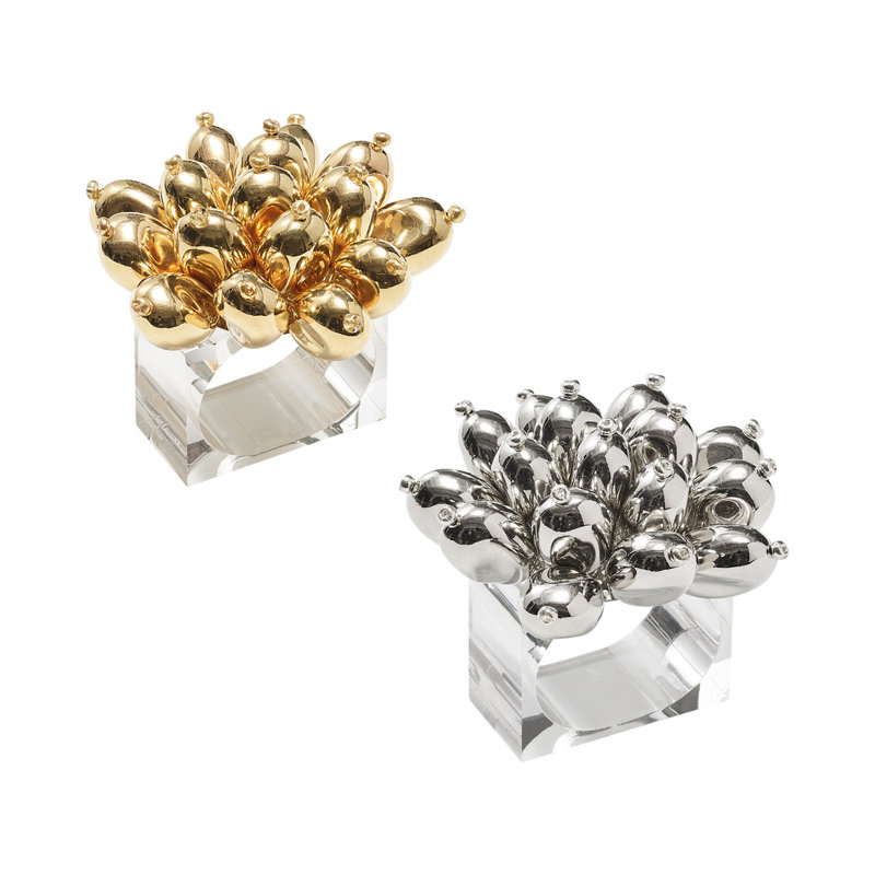 Jubilee Napkin Ring, Gold