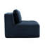 Canapé sans accoudoirs avec coussin en velours côtelé - bleu-854508039
