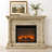 44.5"W Freestand Electric Fireplace With Remote Control-1791109618