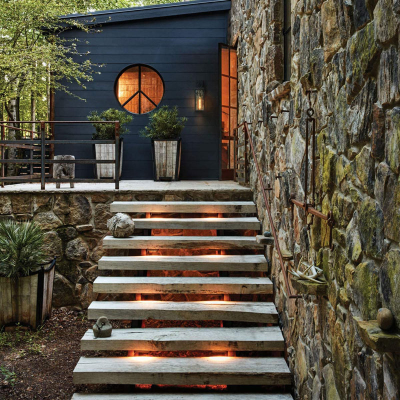 Bravo Matte Bronze Low Voltage Integrated LED Metal Step Light