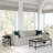 Alexis Glass Top Nesting Tables-1090385003