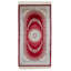 Tapis turc rouge et ivoire 3x5