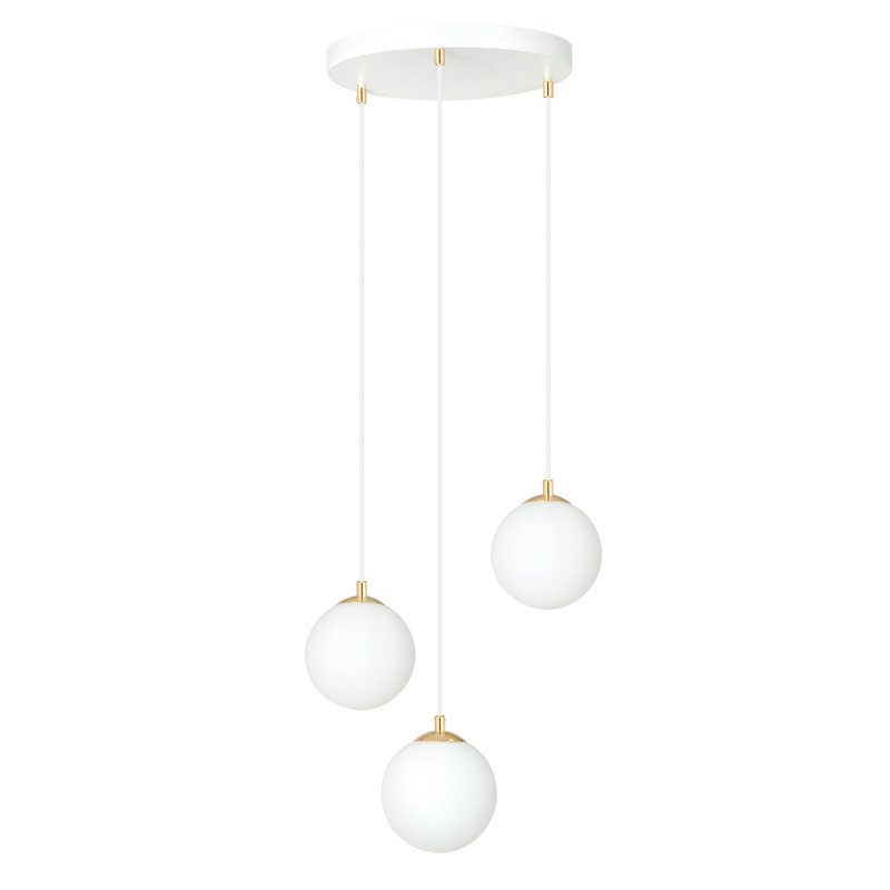 Ezhno 3 - Light Cluster Pendant, White