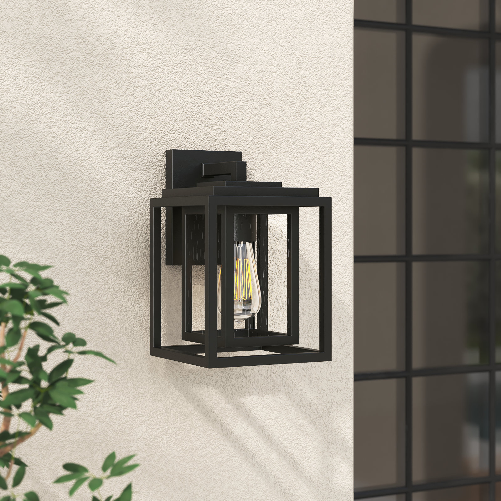Kama Outdoor Wall Lantern
