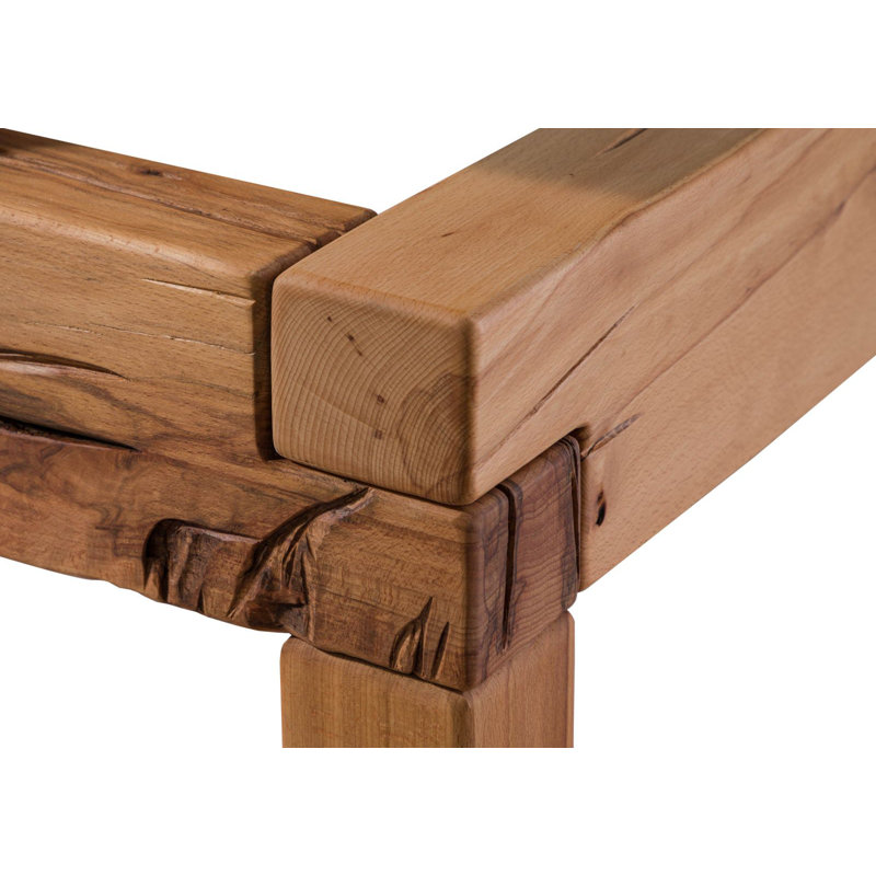 BALKENMÖBEL Solid Wood Bed, European Kingsize (160 x 200cm)