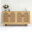 Armoire d'appoint en bois de manguier massif Eva