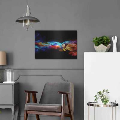 «Dynamic Haze», art mural en métal