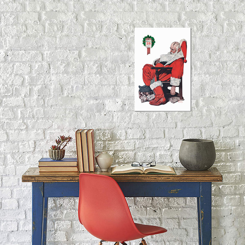 Norman Rockwell - Wrapped Canvas Print, 66.04 cm H x 45.72 cm W x 3.175 cm D