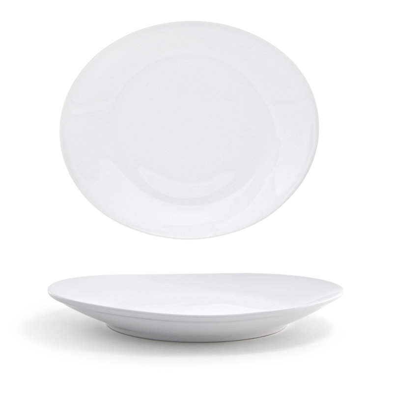 Assiette plate Ellipse