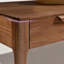 Table basse de style américain en noyer minimaliste