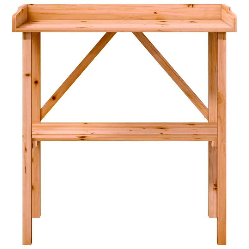 Yawen Wood Plant Stand, Brown