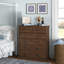 Broussard Solid Wood 112cm W 6 - Drawer Chest of Drawers