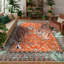 Tapis lavable vert foncé Goldene Vintage-1817352364-1835400274